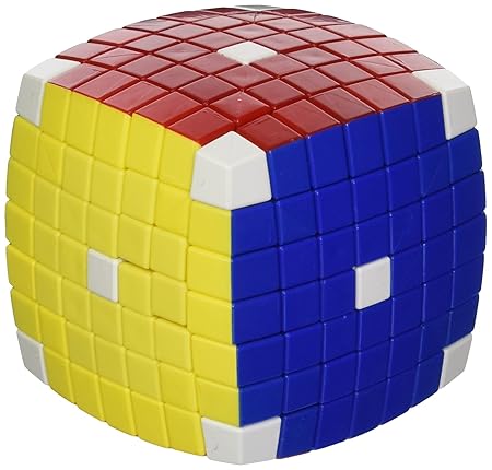 V-Cube 7 White Pillowed Multicolor Cube Puzzle 00.0003 — image 2