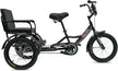 Vaux Tricycle 12 Back Seat Black