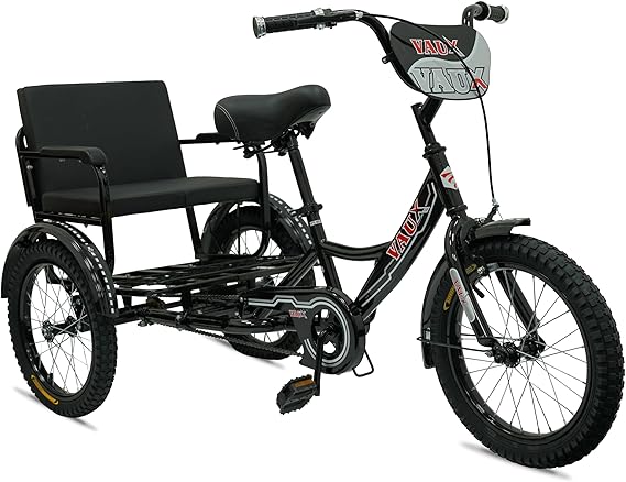 Vaux Tricycle 12 Back Seat Black — image 2