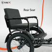 Vaux Tricycle 12 Back Seat Blue