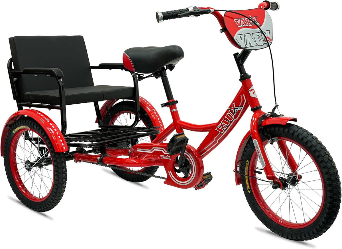 Vaux Tricycle 12 Back Seat Red — image 2
