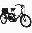 Vaux Tricycle 16 Back Seat Black