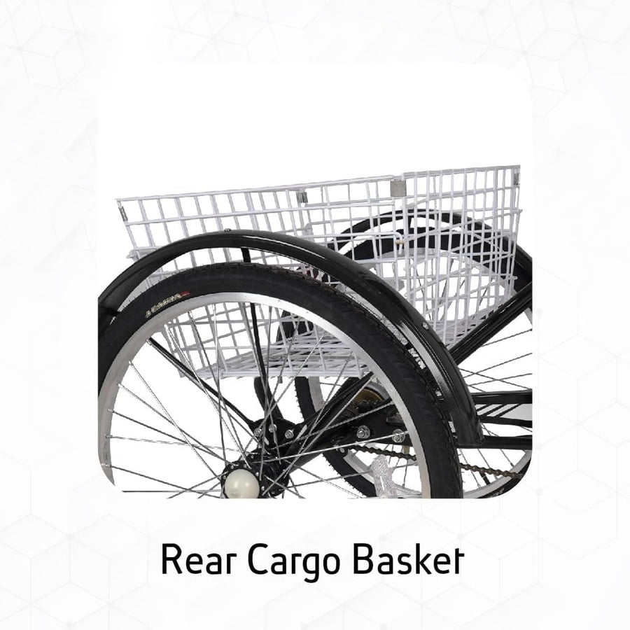 Vaux Tricycle 24 Basket Black VX-BASKET — image 6