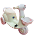 Vespa 3 - Wheel Ride On With Basket Green BDQ - 011 - Colorland Toys