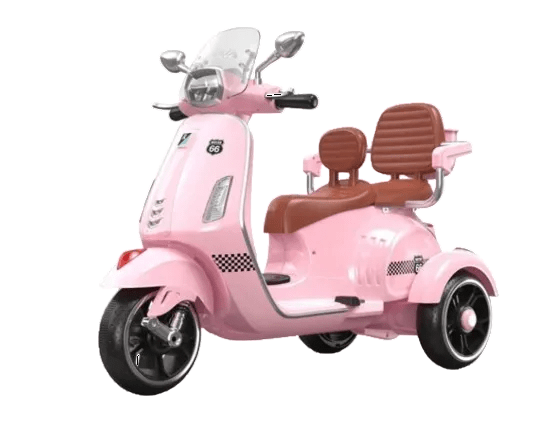 Vespa Double Seat Scooter Pink LB-1388/HLW-1388 — image 1
