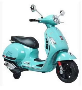 Vespa GTS Kids' Electric Motorcycle — Green Ride-On — image 1