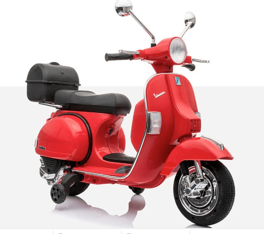 دراجة نارية فيسبا حمراء PX150 — image 2