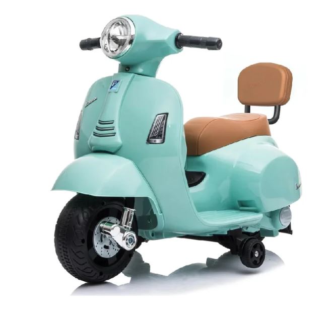 Vespa Motorcycle Green - Colorland Toys