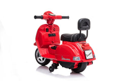 Vespa Motorcycle Red - Colorland Toys