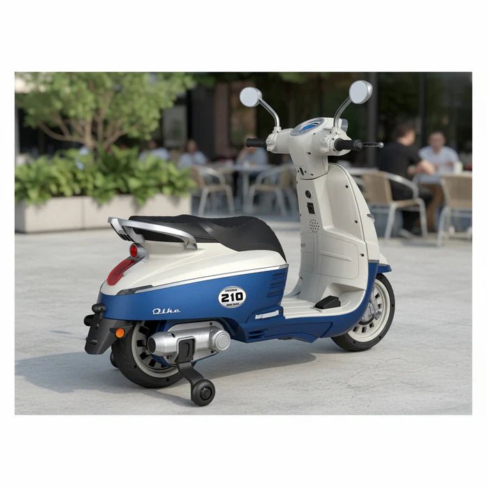 Vespa Qike Motorcycle With Box Blue QK2308 — image 6