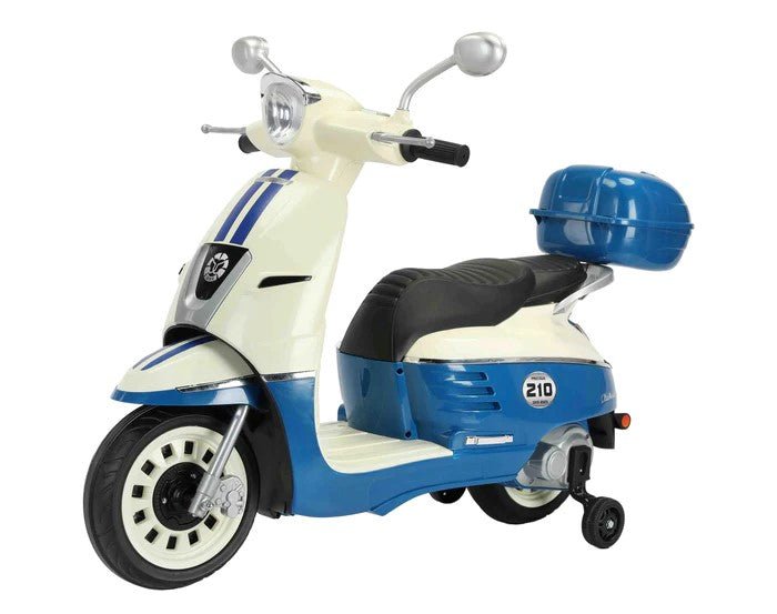 Vespa Qike Motorcycle With Box Blue QK2308 — image 1