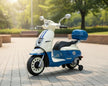 Vespa Qike Motorcycle With Box Blue QK2308