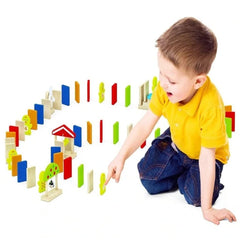 Viga Domino Run Set 51620 - Colorland Toys