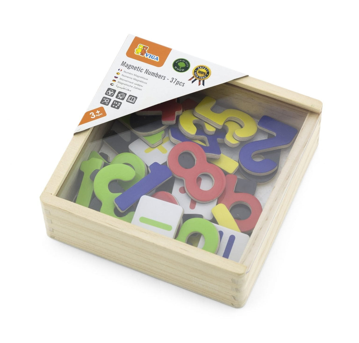 Viga Magnetic Numbers 37pcs 50325 — image 1