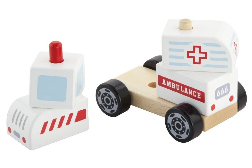 Viga Stacking Ambulance 50204 - Colorland Toys