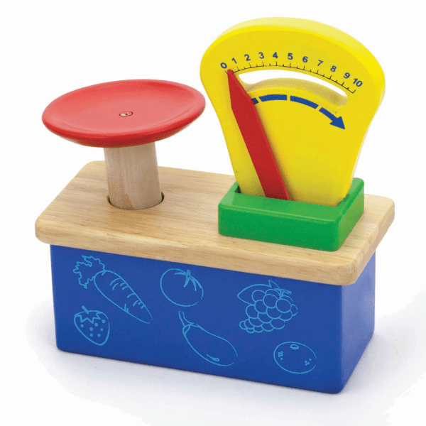Viga Weighing Scale Yellow/Red 59691 - Colorland Toys