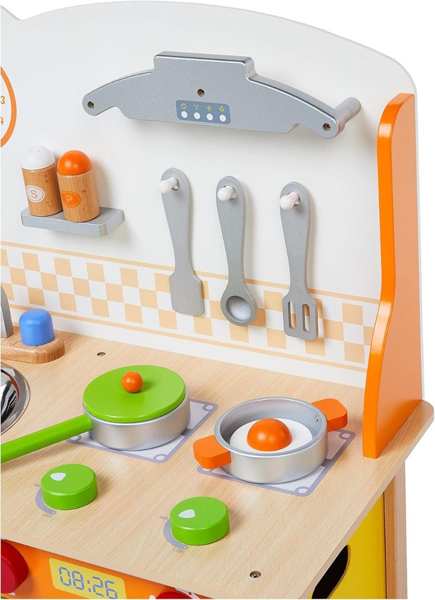 Viga Wooden Colourful Fantastic Kitchen with Accessories 50957FSC - Colorland Toys