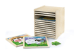 Viga Wooden Puzzles 12 Boards of 9 Puzzles Set 51426