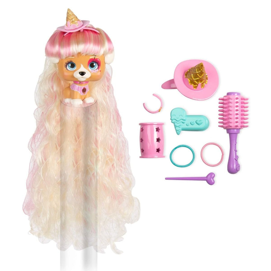 دمية VIP Pets S1 Mousse Bottle Surprise Hair Reveal متنوعة 711709 — image 5
