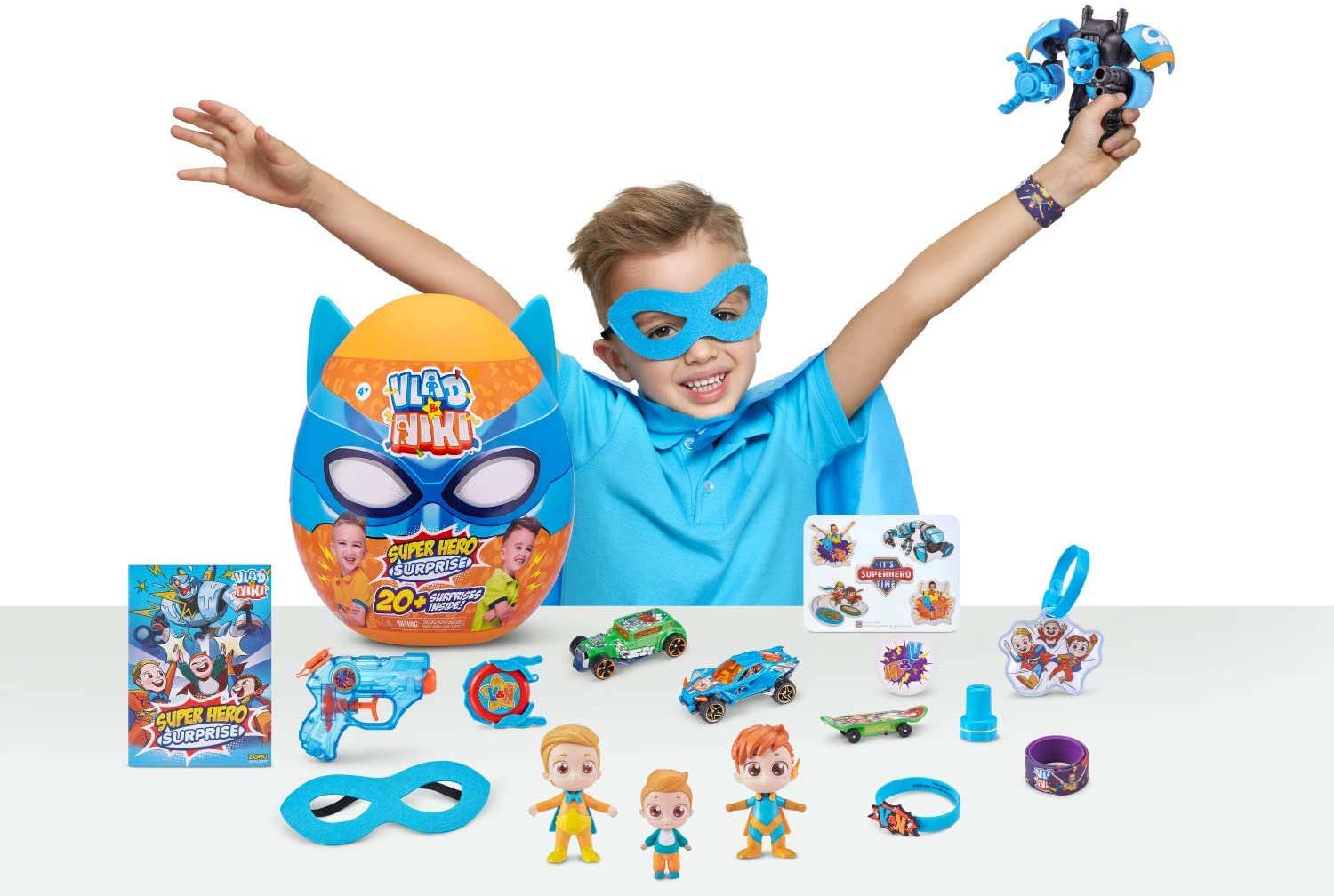 Vlad & Niki Superhero Suprise Egg S1 ZUR-11701 - Colorland Toys