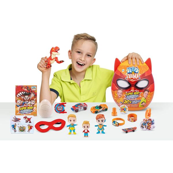 Vlad & Niki Superhero Suprise Egg S1 ZUR - 11701 - Colorland Toys