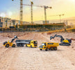 Volvo Construction 4 Pieces Giftpack, 7.5cm by Majorette