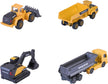 Volvo Construction 4 Pieces Giftpack, 7.5cm by Majorette