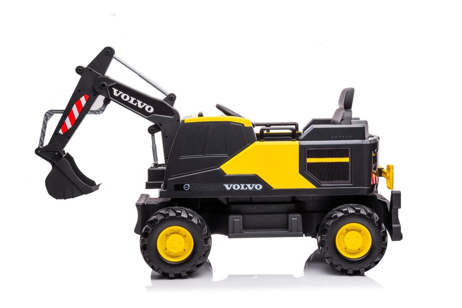 Volvo Wheeled Excavator 12V 2M Yellow DK - VE888/LB - 777E - Colorland Toys