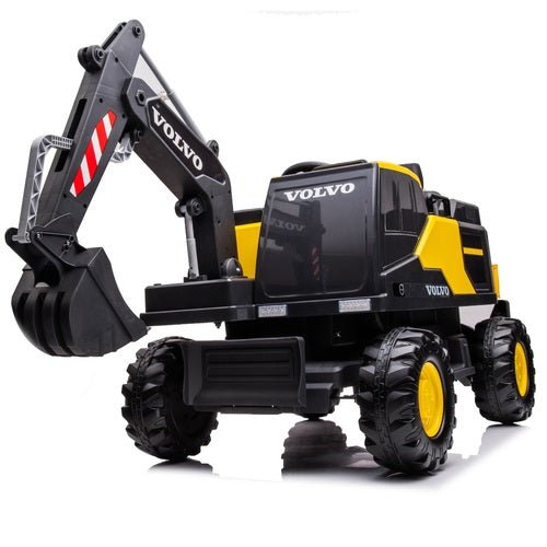 Volvo Wheeled Excavator 12V 2M Yellow DK - VE888/LB - 777E - Colorland Toys