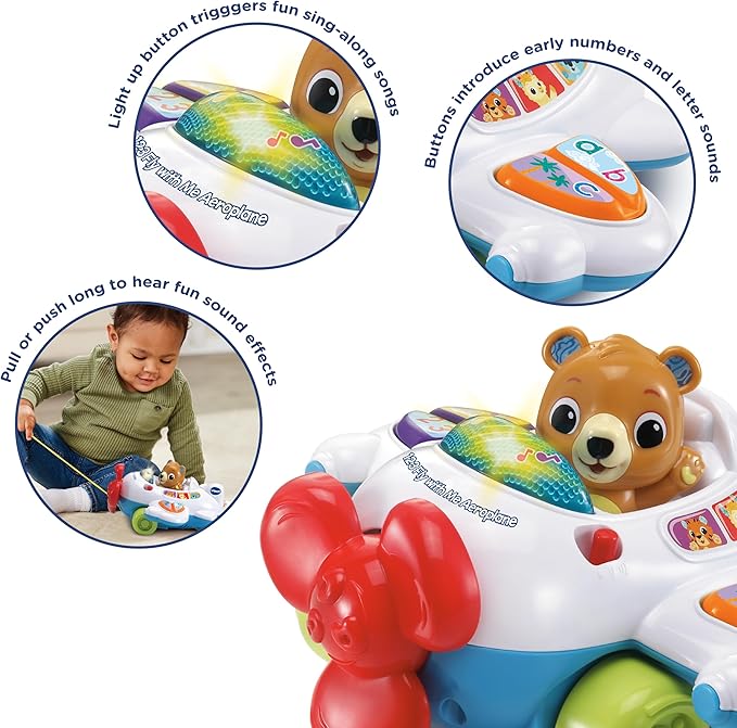 VTech 123 Fly With Me Aeroplane VT80-567903 — image 3