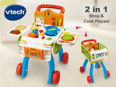 VTech 2 - in - 1 Shop and Cook Playset – VT80 - 141850 - Colorland Toys