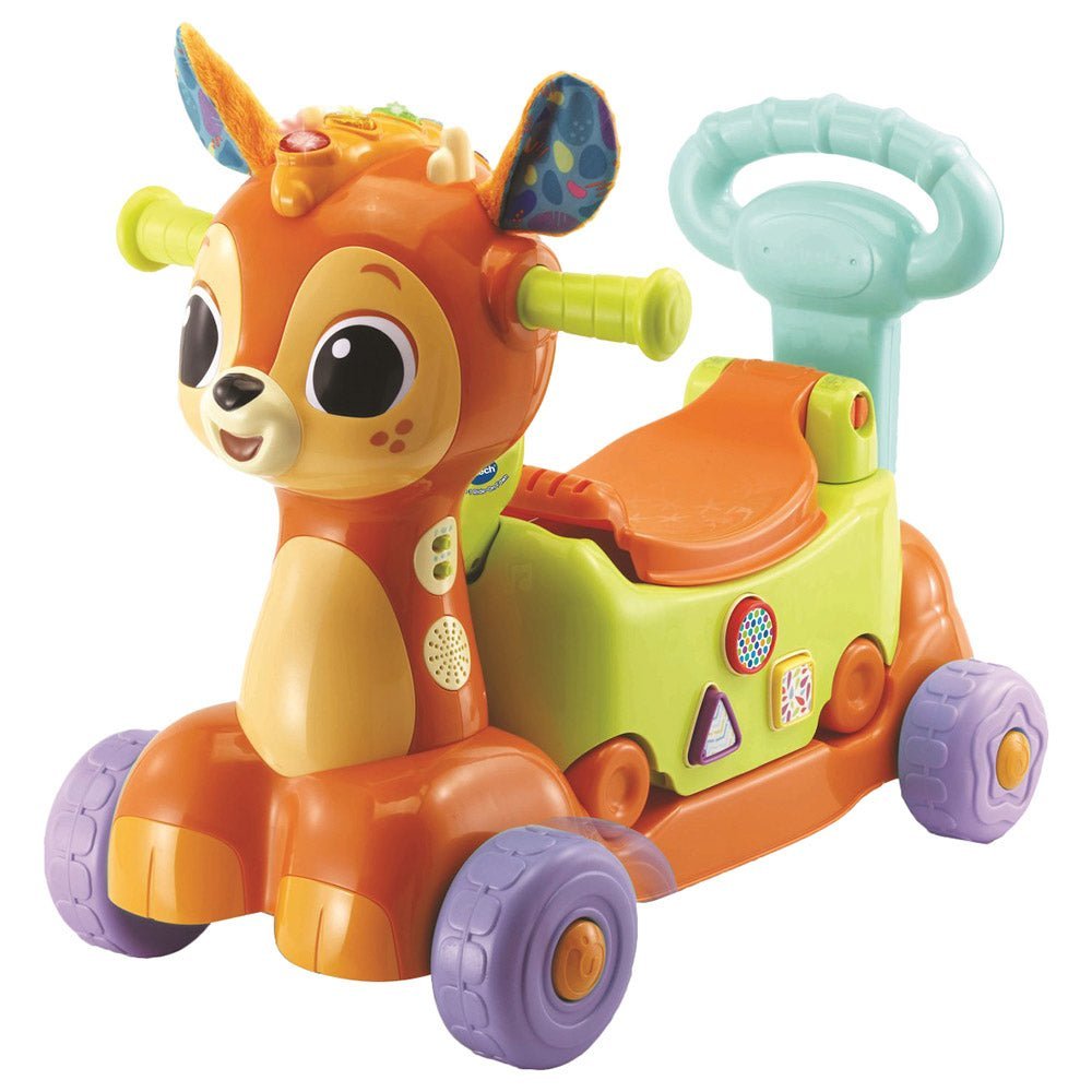 VTech 4 - in - 1 Ride - on Fawn 80 - 527703 - Colorland Toys