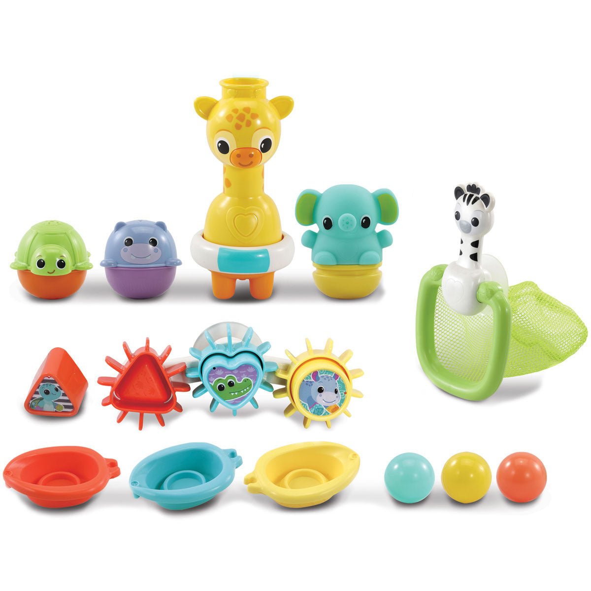 VTech 6 - in - 1 Bath Set VT80 - 563003 - Colorland Toys