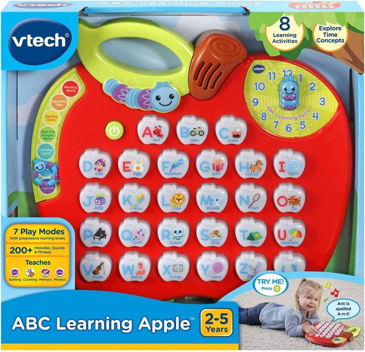 VTech ABC Learning Apple English 80 - 139060 - Colorland Toys
