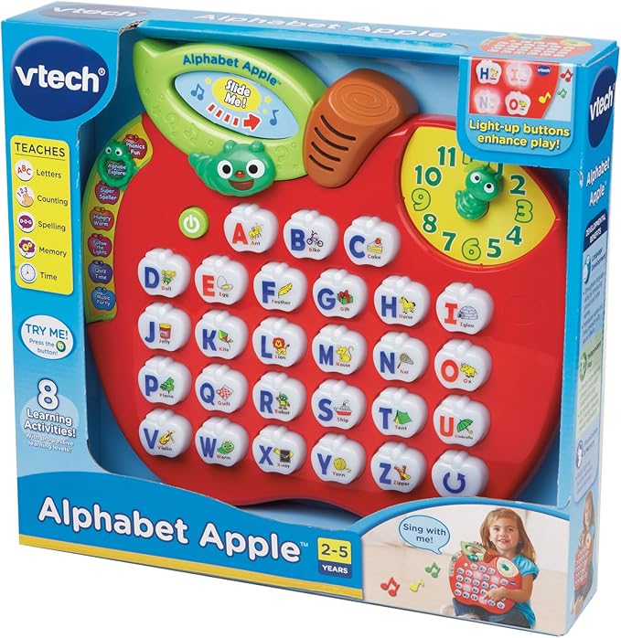VTech Alphabet Apple VT80 - 139000 - Colorland Toys