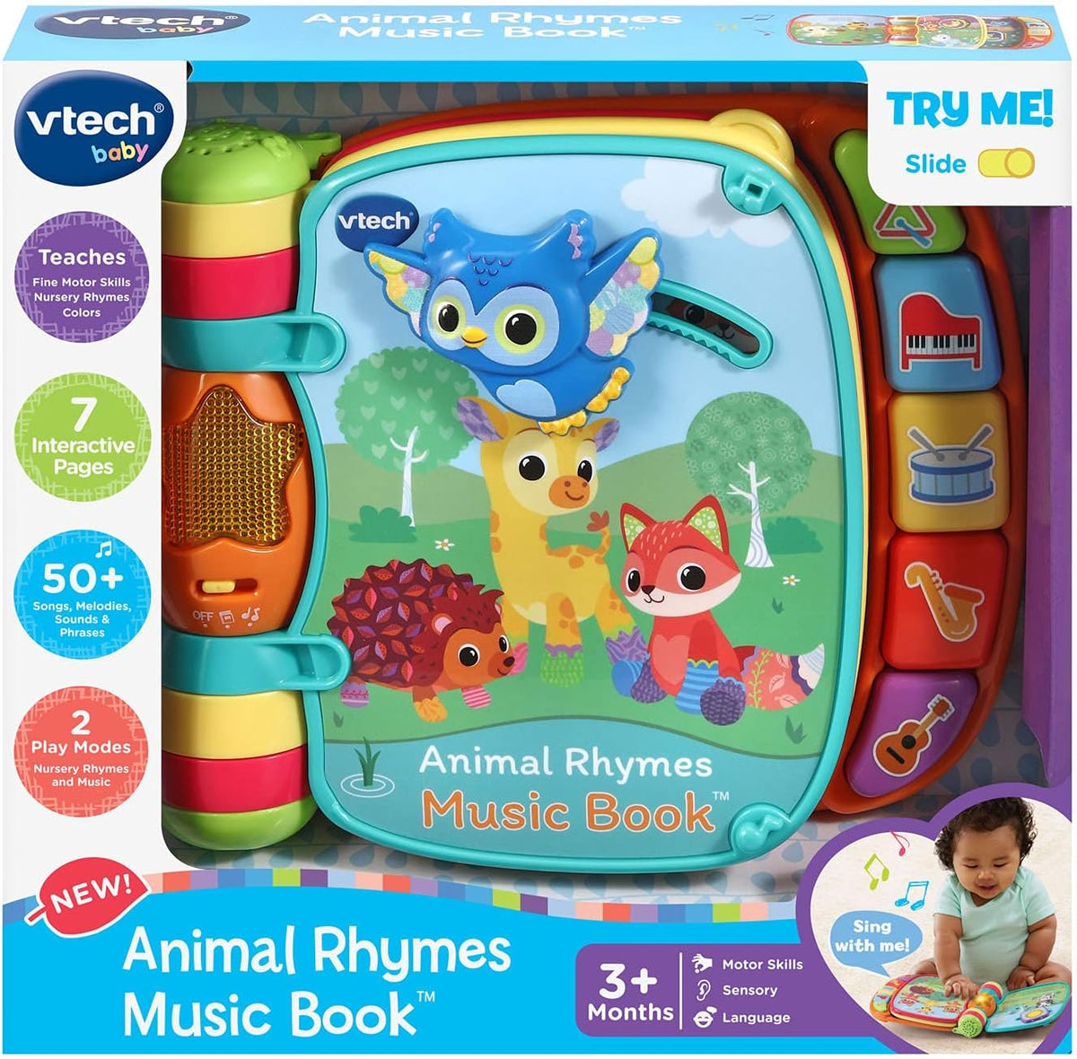 VTech Animal Rhymes Music Book — image 1