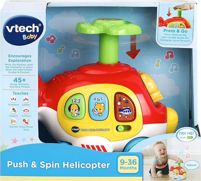VTech Baby Push & Spin Helicopter VT80-513903 — image 2