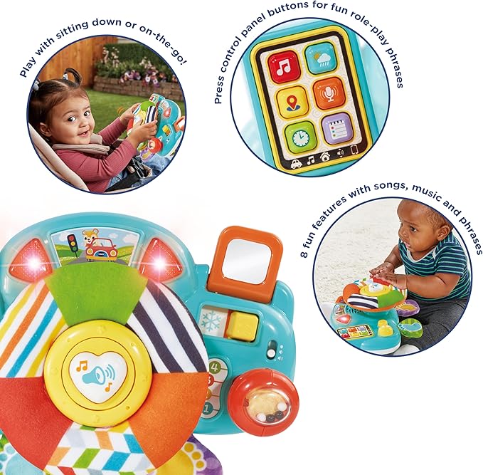 VTech Beep Beep Baby Driver VT80 - 567503 - Colorland Toys