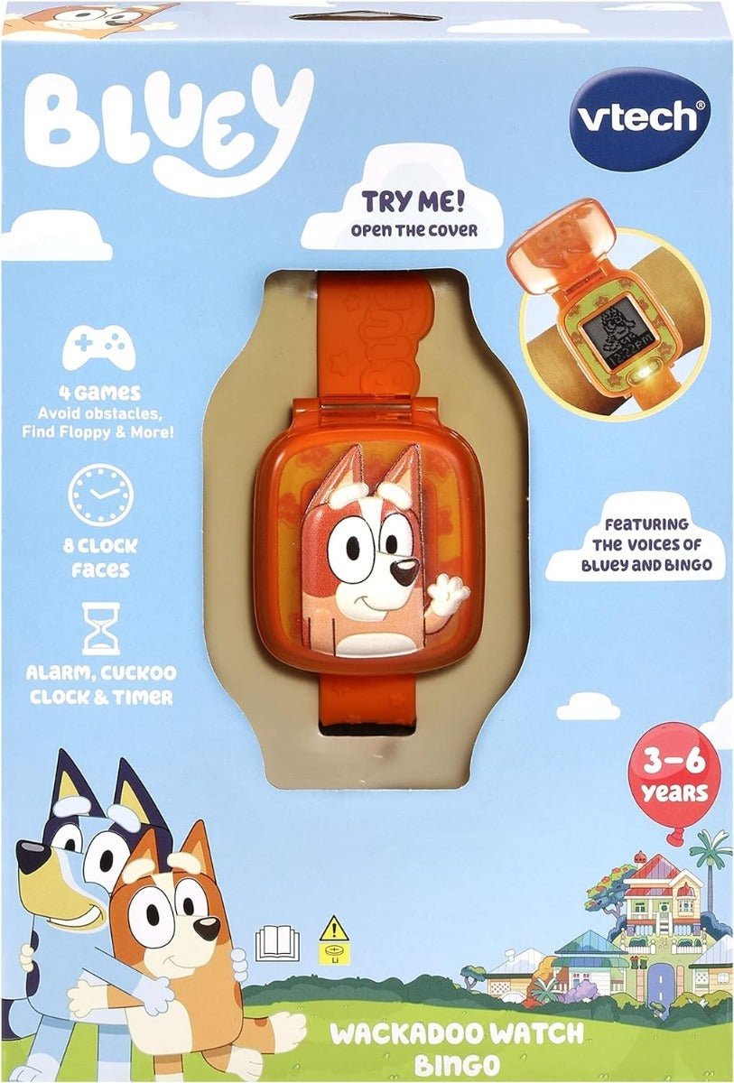 VTech Bluey Wackadoo Watch - Bingo - Colorland Toys