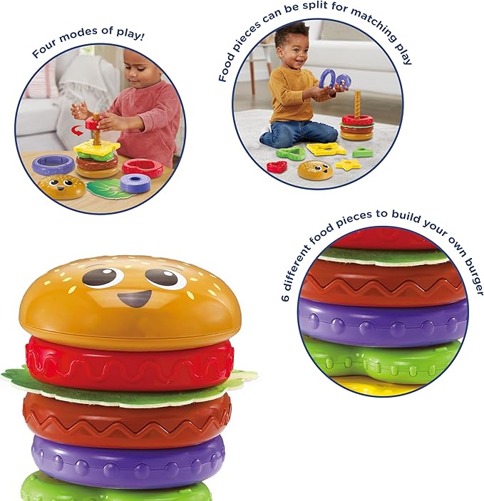 VTech Build - A - Burger VT80 - 609403 - Colorland Toys