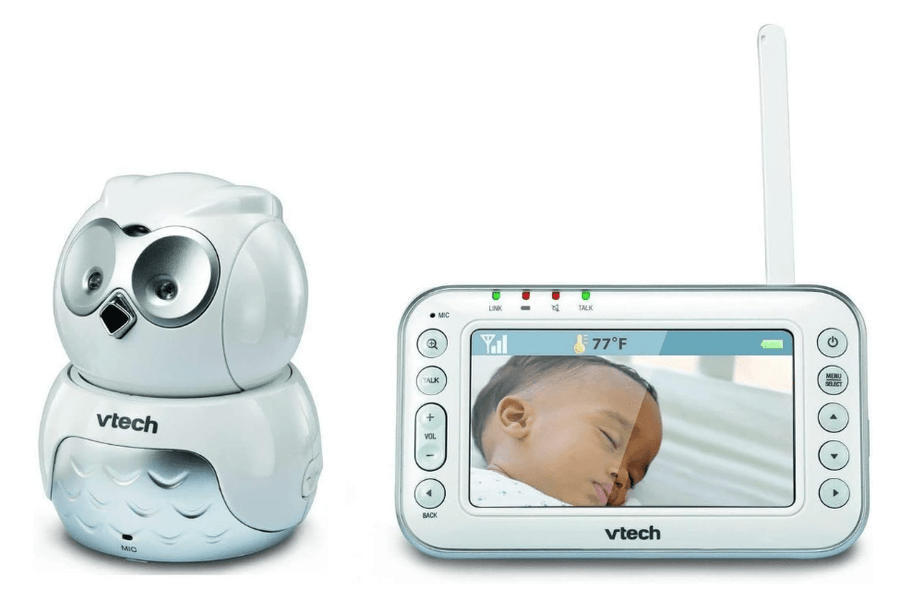 VTech Digital Video Baby Monitor 4 3 Owl Housing VTBM4600 — image 1