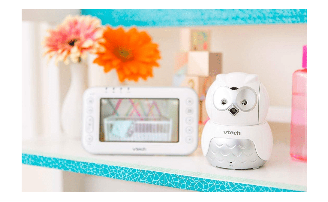 VTech Digital Video Baby Monitor 4 3 Owl Housing VTBM4600 — image 4