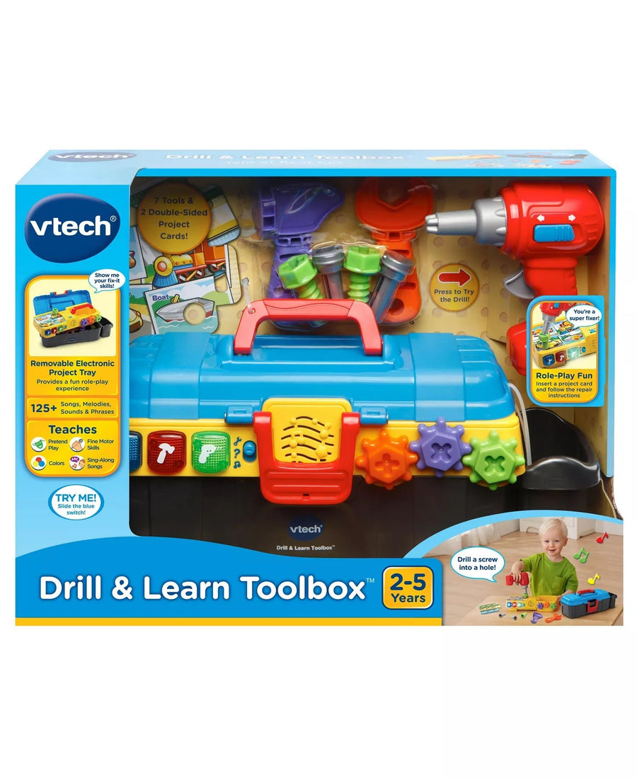 VTech Drill & Learn Toolbox Pro VT80-550900 — image 1