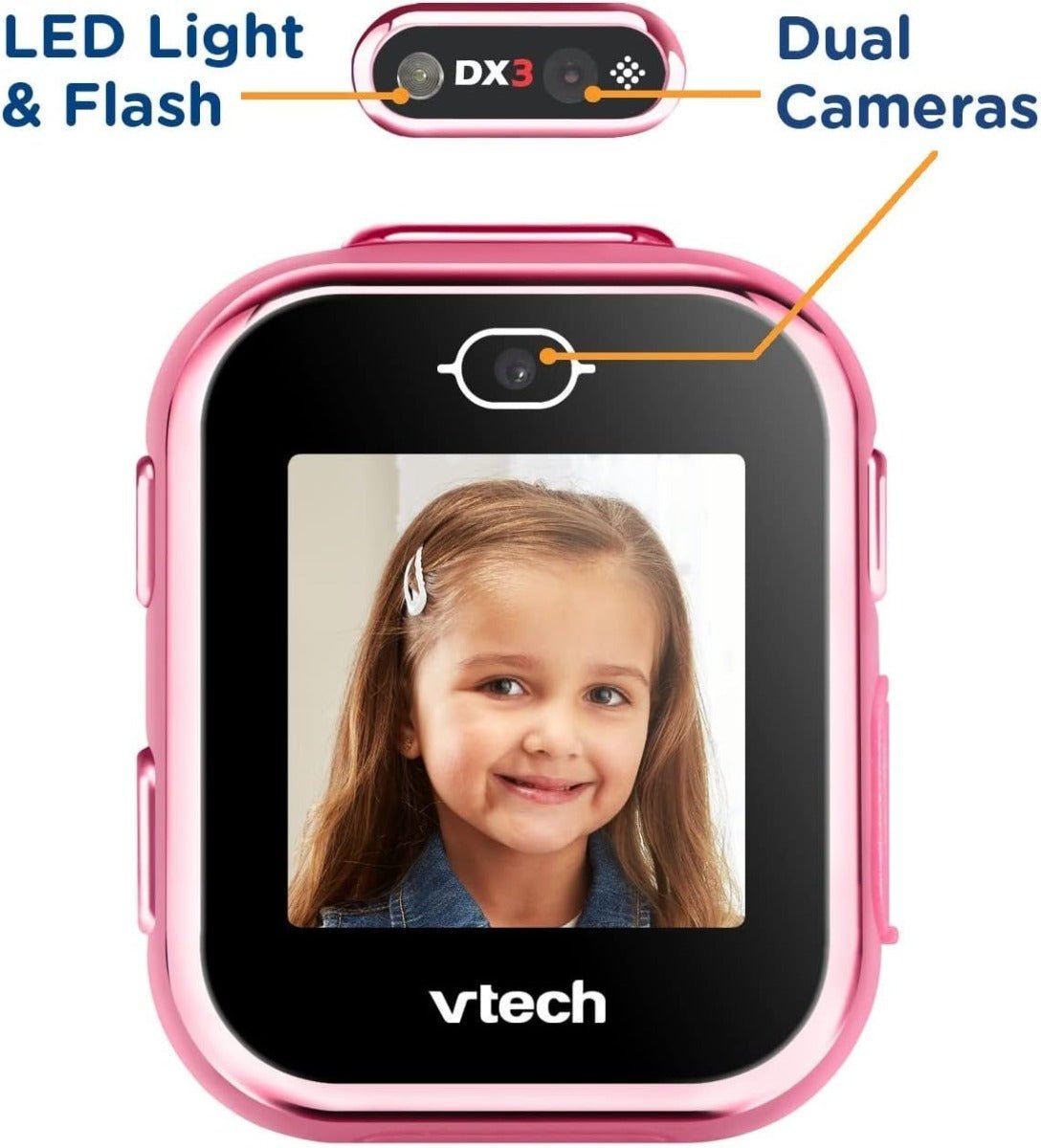 Vtech Kidizoom Smart Watch DX3 Pink 80 - 549050 - Colorland Toys