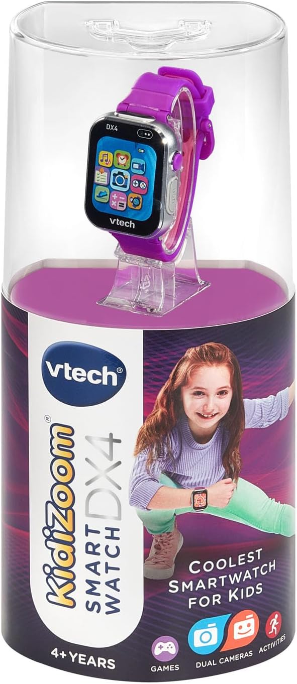 VTech Kidizoom Smart Watch Dx4 Purple VT80 - 575210 - Colorland Toys