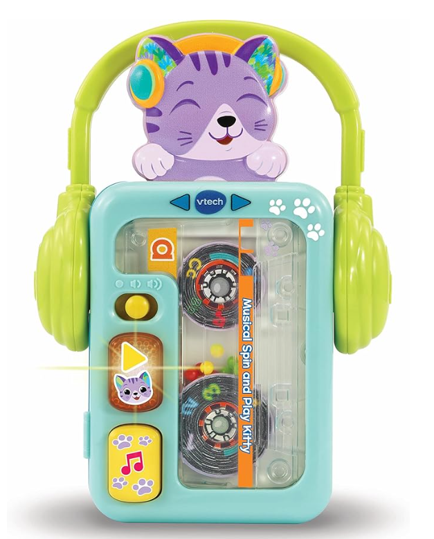 VTech Musical Spin And Play Kitty 80 - 561003 - Colorland Toys