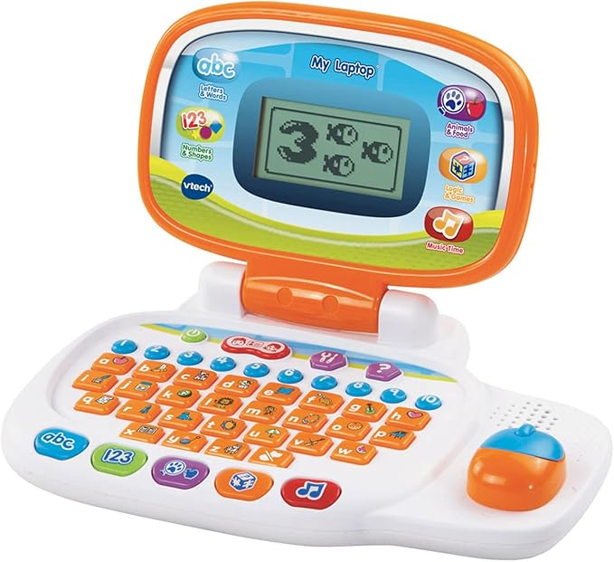 VTech My Laptop Orange 80 - 155403 - Colorland Toys