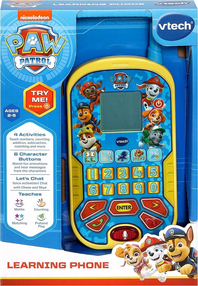 VTech Paw Patrol Learning Phone 80 - 529503 - Colorland Toys