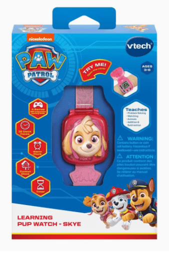 VTech Paw Patrol Learning Watch - Skye 80 - 551683 - Colorland Toys