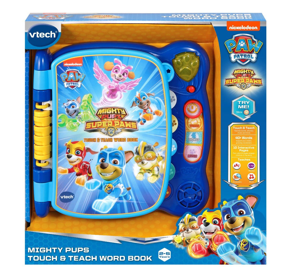 VTech Paw Patrol Mighty Pups Touch & Teach Word Book 80-530700 — image 1